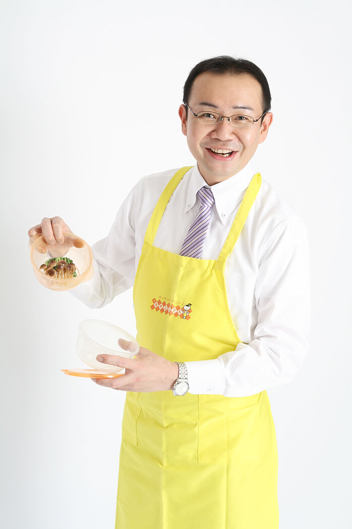 実演販売師の宣材写真