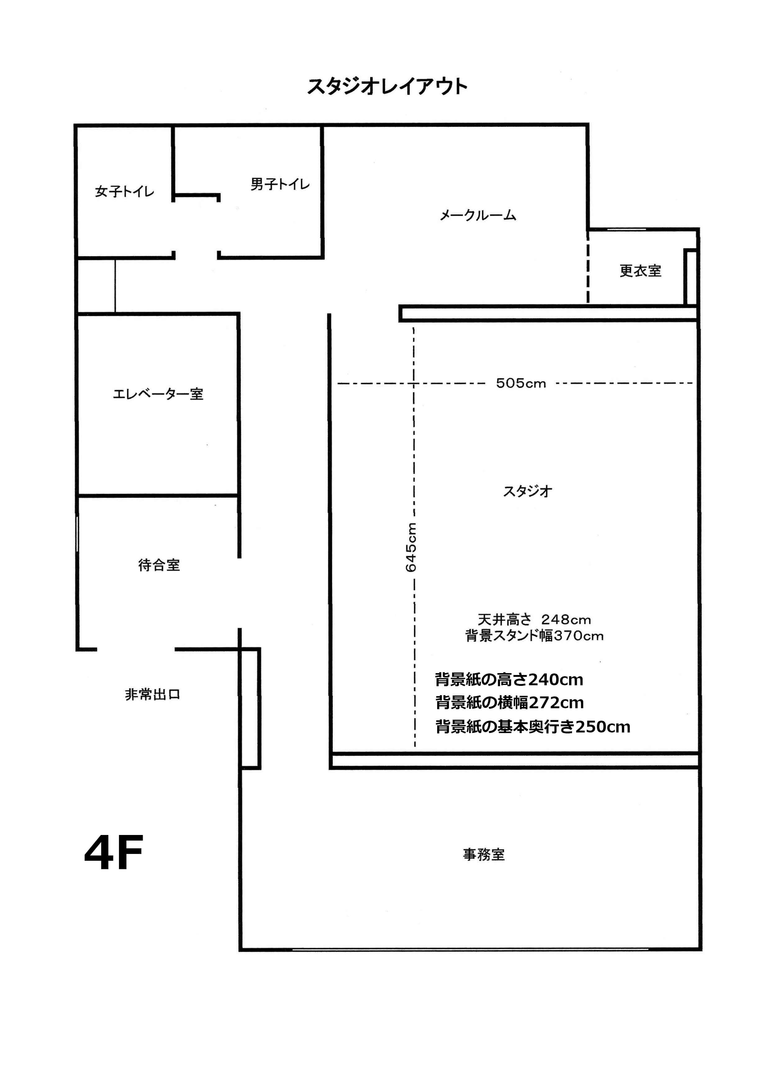 後楽園スタジオレイアウト