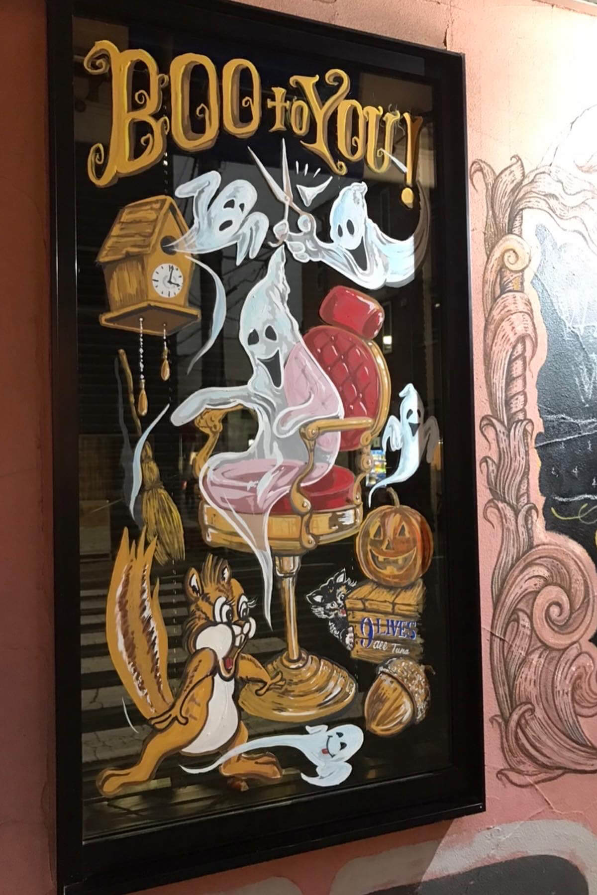 ウィンドウペイントサービス(絵師依頼)｜後楽園スタジオ